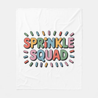 Couverture Polaire Écrasage | Saupoudrer bébé