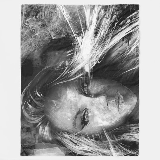 Couverture Polaire Écrit par le Vent (Devant)