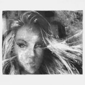 Couverture Polaire Écrit par le Vent (Devant (Horizontal))