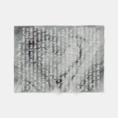 Couverture Polaire Écritures personnalisables (Devant (Horizontal))