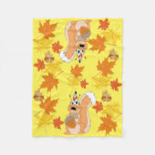 Couverture Polaire Écureuil En Chef Indien Et Amis (Devant)