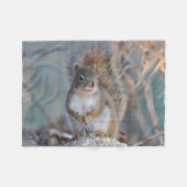 Couverture Polaire Écureuil rouge (Devant (Horizontal))