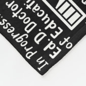 Couverture Polaire Ed D Doctor of Education Doctoral Degree  (Coin)