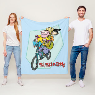 Couverture Polaire Ed, Edd, n Eddy sur un vélo