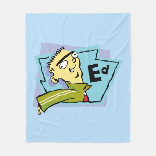 Couverture Polaire Ed - Graphique de caractères (Devant)