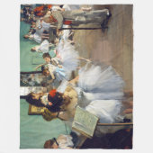 Couverture Polaire Edgar Degas - Classe Danse (Devant)