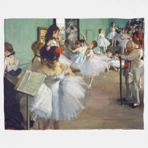Couverture Polaire Edgar Degas - Classe Danse