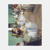 Couverture Polaire Edgar Degas - Classe Danse (Devant)