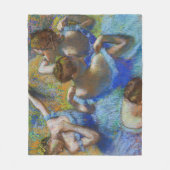 Couverture Polaire Edgar Degas - Danseurs Bleus (Devant)