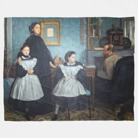 Couverture Polaire Edgar Degas - La famille Bellelli (Devant (Horizontal))