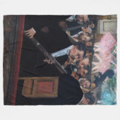 Couverture Polaire Edgar Degas - Orchestre à l'Opéra (Devant (Horizontal))