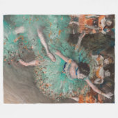Couverture Polaire Edgar Degas - Swaying Dancer / Danseuse en vert (Devant (Horizontal))