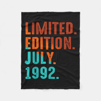 Couverture Polaire Édition de chanson Anniversaire juillet 1992
