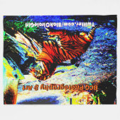 Couverture Polaire Édition spéciale Tiger Lumineux (Devant (Horizontal))