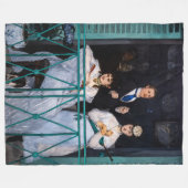 Couverture Polaire Edouard Manet - Balcon / Le Balcon (Devant (Horizontal))