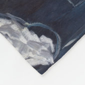 Couverture Polaire Edouard Manet - Le Chemin De Fer (Coin)