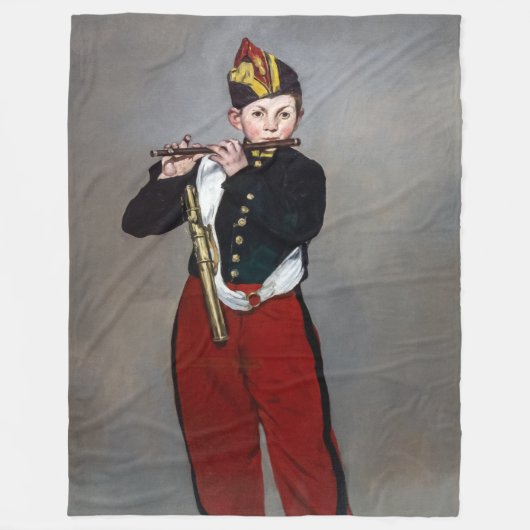 Couverture Polaire Edouard Manet - Le Fifer / Jeune Flutiste (Devant)