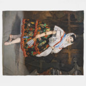 Couverture Polaire Edouard Manet - Lola de Valence (Devant (Horizontal))