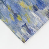 Couverture Polaire Edouard Manet - Monet dans son Studio Boat (Coin)