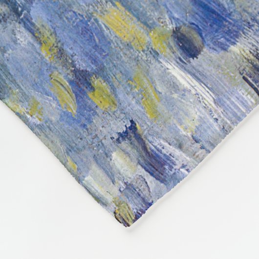 Couverture Polaire Edouard Manet - Monet dans son Studio Boat (Coin)