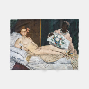 Couverture Polaire Edouard Manet - Olympia