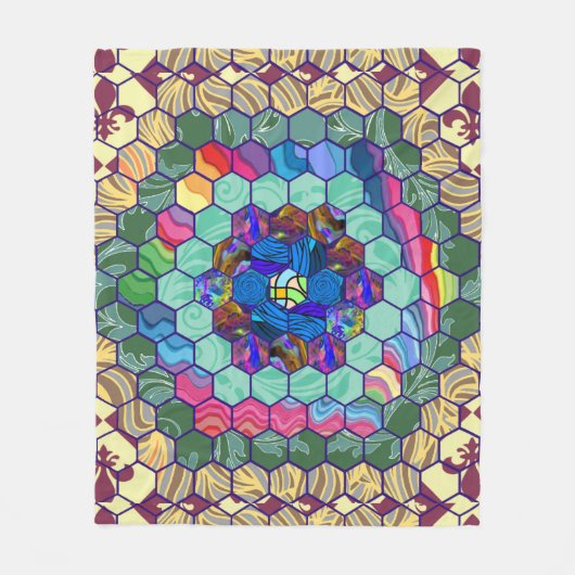 Couverture Polaire Édredon fait maison (Devant)