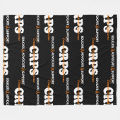 COUVERTURE POLAIRE ÉDUQUEZ LE SUPPORT DÉFENSEUR...RSD/CRPS (Devant (Horizontal))