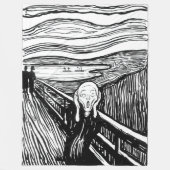 Couverture Polaire Edvard Munch - La lithographie de cri (Devant)