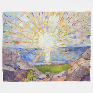 Couverture Polaire Edvard Munch - Le Soleil 1911