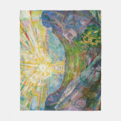 Couverture Polaire Edvard Munch - Le Soleil 1916 (Devant)