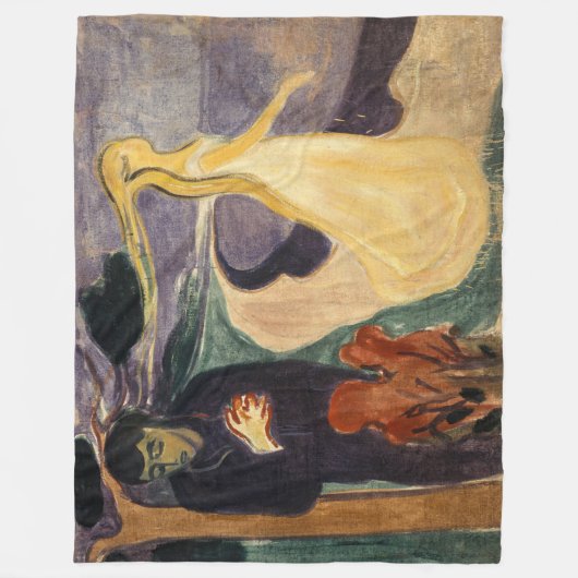 Couverture Polaire Edvard Munch - Séparation (Devant)