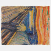 Couverture Polaire Edvard Munch - The Scream 1893 (Devant (Horizontal))