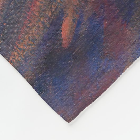 Couverture Polaire Edvard Munch - Vampire / Amour et douleur (Coin)