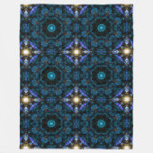 Couverture Polaire Effet Aqua Kaleidoscope, (Devant)