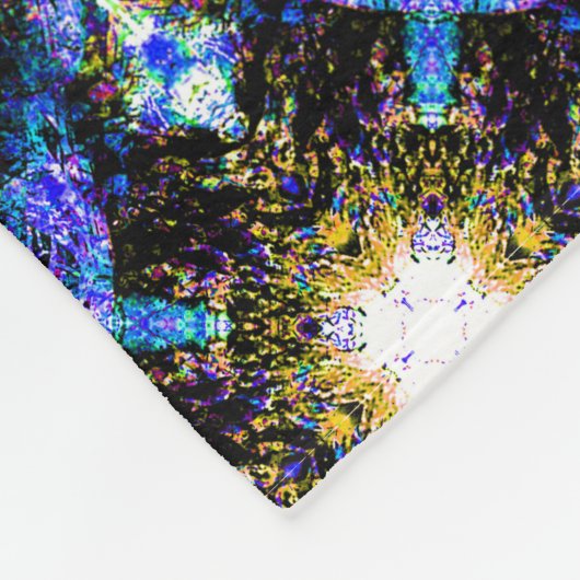 Couverture Polaire Effet Aqua Kaleidoscope, (Coin)