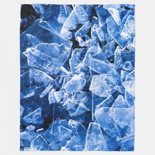 Couverture Polaire Effet de refroidissement Glace bleue (Devant)