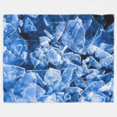Couverture Polaire Effet de refroidissement Glace bleue (Devant (Horizontal))