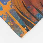 Couverture Polaire Éffrayant Australien Berger Halloween Citrouille s (Coin)