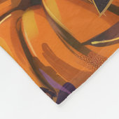 Couverture Polaire Éffrayant Français Bulldog Halloween sorcière et C (Coin)