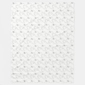 Couverture Polaire Éffrayant Ghost Happy Halloween Trick ou Treat Pri (Devant)