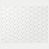 Couverture Polaire Éffrayant Ghost Happy Halloween Trick ou Treat Pri (Devant (Horizontal))