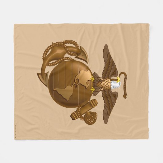 Couverture Polaire EGA couleur complète - Bronze (Devant (Horizontal))