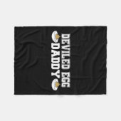 Couverture Polaire Egg Daddy - Drôle Thanksgiving Drôle Egg Daddy (Devant (Horizontal))