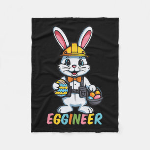 Couverture Polaire Eggineer Ingénieur Drôle Jour de Pâques Hommes Fem