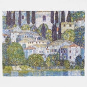 Couverture Polaire Église à Cassone, Gustav Klimt (Devant (Horizontal))