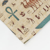 Couverture Polaire Egyptian Cat - Bastet on papyrus (Coin)