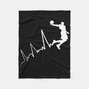 Couverture Polaire Ekg Fréquence De Bysketbyll Player Heartbeat Dunki