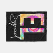 Couverture Polaire El Squad Tie Dye Back To School Women Appreciation (Devant (Horizontal))