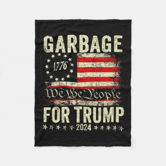 Couverture Polaire Élection poubelle de Trump 2024 Vote pour Trump pr