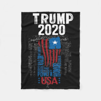 Couverture Polaire Élection présidentielle de Donald Trump partisan r